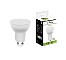 Лампа светодиодная Feron MR16 GU10 9W 4000K Грибок матовая LB-560 25843