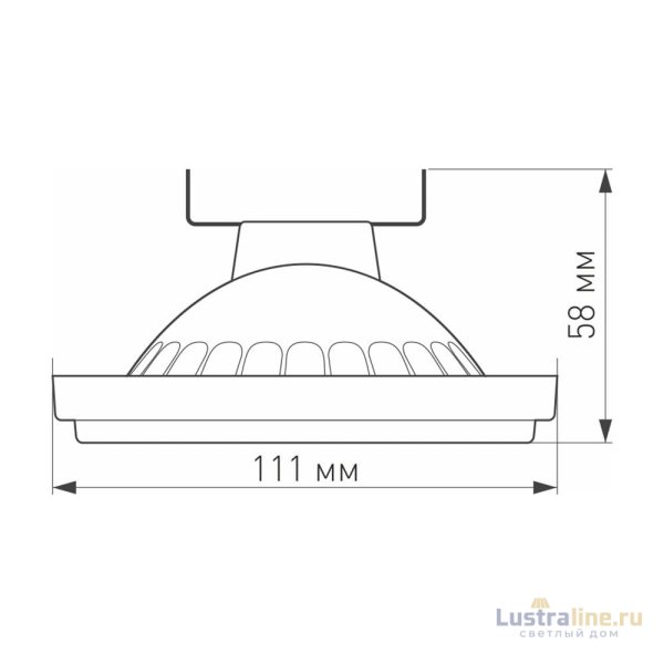 Светодиодная лампа Arlight AR111-UNIT-G53-12W- Day4000 (WH, 120 deg, 12V) 025637 Светодиодная лампа Arlight AR111-UNIT-G53-12W- Day4000 (WH, 120 deg, 12V) 025637