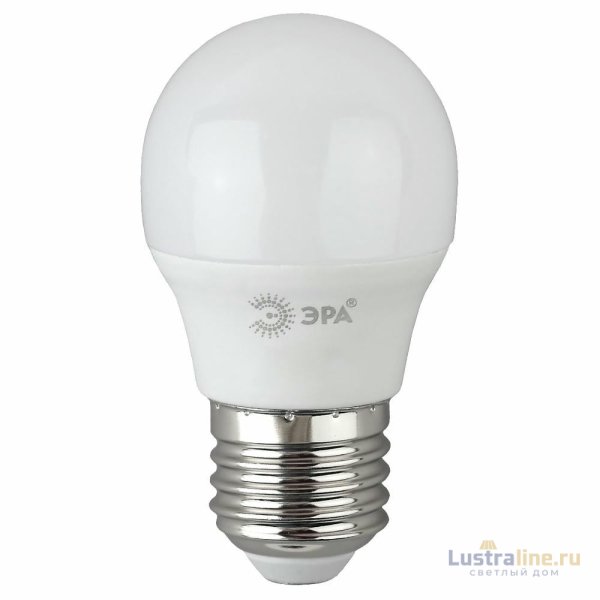 Лампа светодиодная Эра E14 6W 2700K LED P45-6W-827-E14 R Б0051058