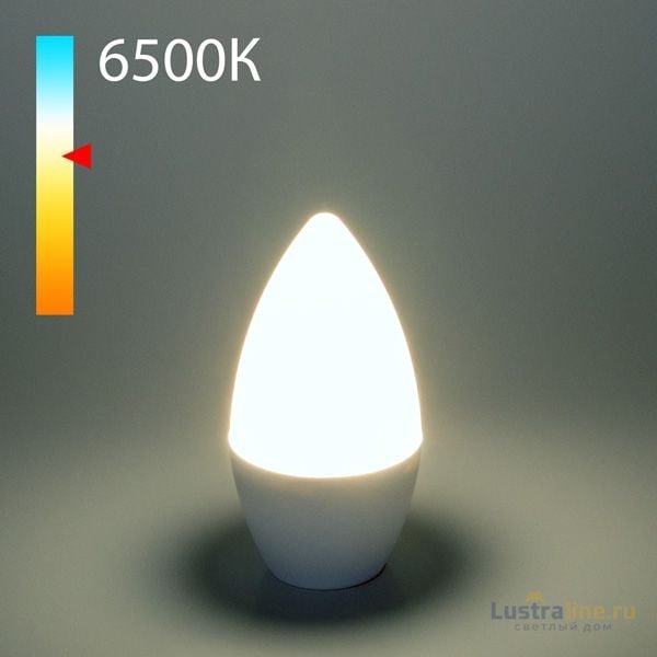 Лампа светодиодная Elektrostandard E14 8W 6500K свеча матовая 4690389152320 Лампа светодиодная Elektrostandard E14 8W 6500K свеча матовая 4690389152320