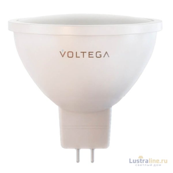 Лампа светодиодная Voltega GU5.3 7W 4000К матовая 7059