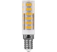 Лампа светодиодная Feron E14 7W 2700K Прямосторонняя Матовая LB-433 25898