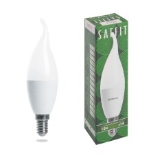 Лампа светодиодная Saffit SBC3715 Свеча на ветру E14 15W 6400K 55208