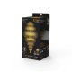 Лампа светодиодная филаментная Gauss E27 8,5W 1800K серая 161802005