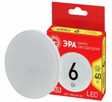 Лампа светодиодная Эра ECO LED GX-6W-827-GX53 Б0036539