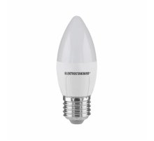 Лампа светодиодная Elektrostandard E27 6W 6500K свеча матовая 4690389056413 Лампа светодиодная Elektrostandard E27 6W 6500K свеча матовая 4690389056413