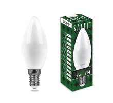 Лампа светодиодная Feron E14 7W 6400K свеча матовая SBC3707 55169