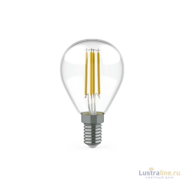 Лампа светодиодная Gauss Basic Filament E14 5,5W 4100K 1051126T