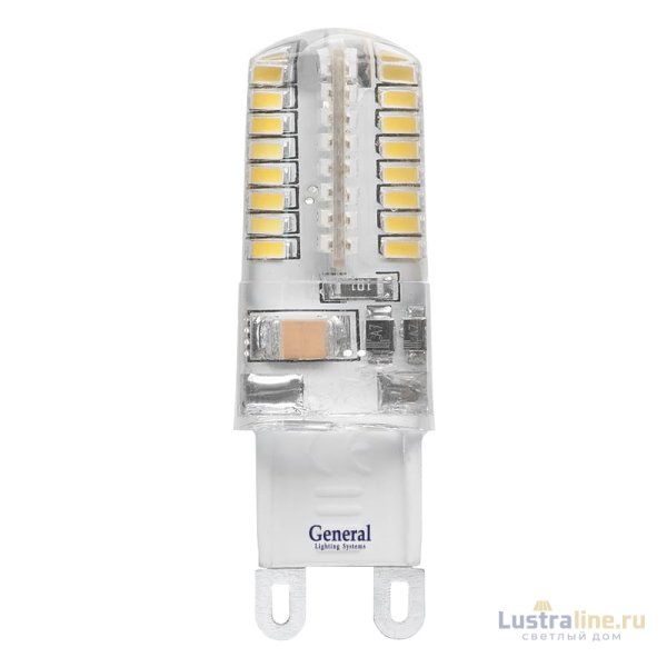 Светодиодная лампа General GLDEN-G9-5-S-220-2700 653600 Светодиодная лампа General GLDEN-G9-5-S-220-2700 653600