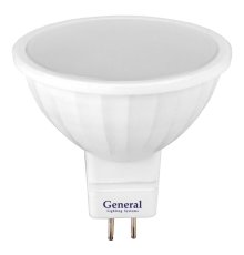 Светодиодная лампа General GLDEN-MR16-10-GU5.3-12-6500 661023