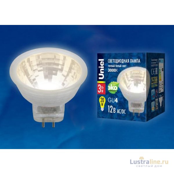Лампа светодиодная (UL-00001672) Uniel GX53 8W 3000K матовая LED-GX53-8W/WW/GX53/FR PLZ01WH УЦ Лампа светодиодная (UL-00001672) Uniel GX53 8W 3000K матовая LED-GX53-8W/WW/GX53/FR PLZ01WH УЦ