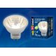 Лампа светодиодная (UL-00001672) Uniel GX53 8W 3000K матовая LED-GX53-8W/WW/GX53/FR PLZ01WH УЦ