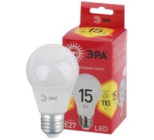 Лампа светодиодная Эра E27 15W 2700K LED A60-15W-827-E27 R Б0046355