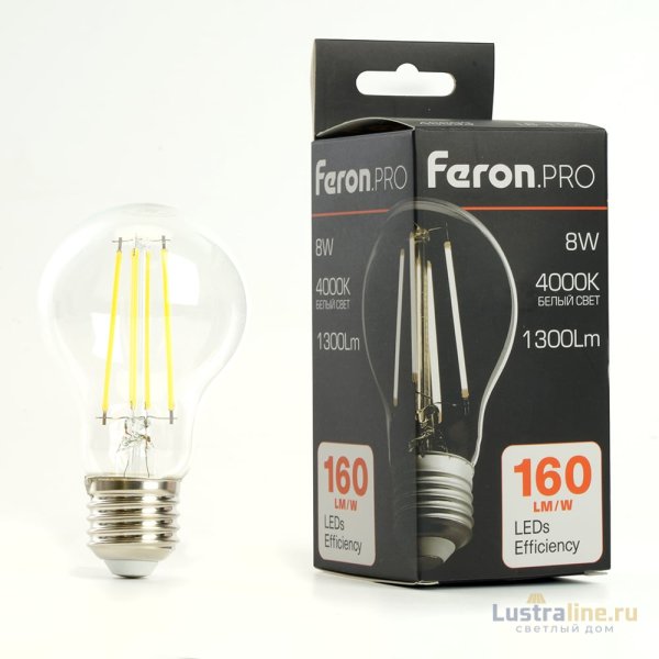 Светодиодная лампа Feron LB-1108 E27 8W 4000K 48893 Светодиодная лампа Feron LB-1108 E27 8W 4000K 48893