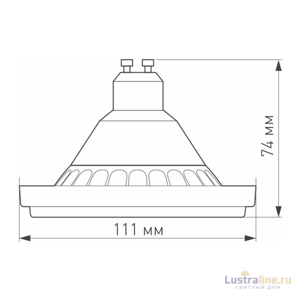 Светодиодная лампа Arlight AR111-UNIT-GU10-15W-DIM Warm3000 (WH, 24 deg, 230V) 026867 Светодиодная лампа Arlight AR111-UNIT-GU10-15W-DIM Warm3000 (WH, 24 deg, 230V) 026867