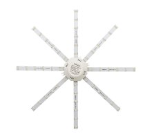 Комплект светодиодных линеек Apeyron Звездочка 220В 5730 20Вт 3000К IP30 02-45 Комплект светодиодных линеек Apeyron Звездочка 220В 5730 20Вт 3000К IP30 02-45