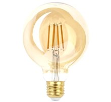 Лампа светодиодная Эра E27 7W 2400K F-LED G95-7W-824-E27 gold Б0047662