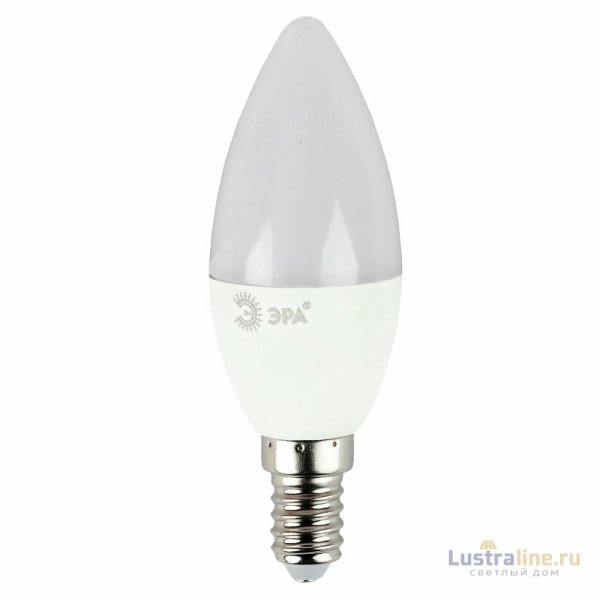 Лампа светодиодная Эра E14 6W 2700K LED B35-6W-827-E14 R Б0052383 Лампа светодиодная Эра E14 6W 2700K LED B35-6W-827-E14 R Б0052383