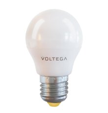 Лампа светодиодная Voltega E27 7W 2800К матовая VG2-G45E27warm7W 7052