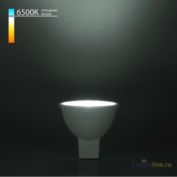Лампа светодиодная Elektrostandard G5.3 5W 6500K матовая 4690389151590 Лампа светодиодная Elektrostandard G5.3 5W 6500K матовая 4690389151590