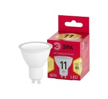 Лампа светодиодная Эра GU10 11W 2700K LED MR16-11W-827-GU10 R Б0056065