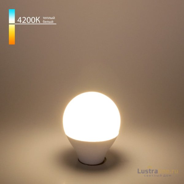 Светодиодная лампа Elektrostandard Mini Classic LED 7W 4200K E14 матовое стекло 4690389041549 Светодиодная лампа Elektrostandard Mini Classic LED 7W 4200K E14 матовое стекло 4690389041549