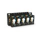 Лампа светодиодная Gauss E27 10W 2700-4100K матовая 102502110-T