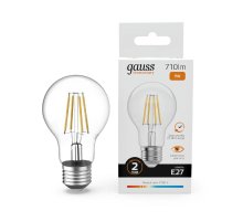 Лампа светодиодная Gauss Filament Elementary E27 9W 2700K 22219