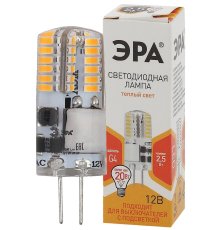Лампа светодиодная Эра G4 2,5W 2700K LED-JC-2,5W-12V-SLC-827-G4 Б0049089