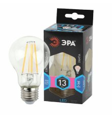 Лампа светодиодная Эра E27 13W 4000K F-LED A60-13W-840-E27 Б0035028