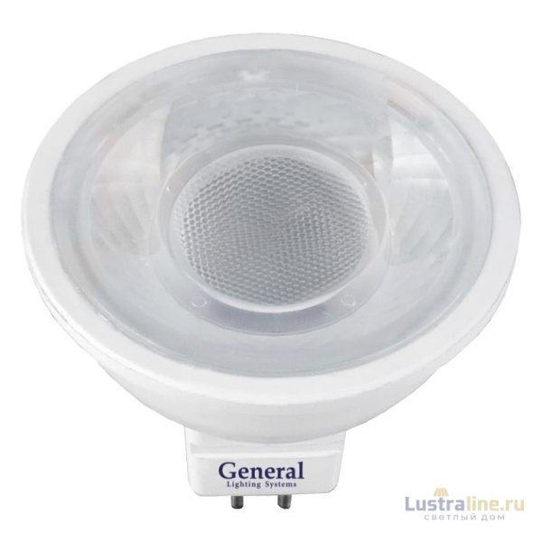 Светодиодная лампа General GLDEN-MR16-7-230-GU5.3-4500 643500 Светодиодная лампа General GLDEN-MR16-7-230-GU5.3-4500 643500