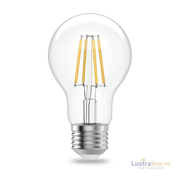 Лампа светодиодная Gauss Filament Elementary E27 7W 2700K 22217 Лампа светодиодная Gauss Filament Elementary E27 7W 2700K 22217