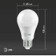 Лампа светодиодная Эра E27 21W 2700K LED A65-21W-827-E27 Б0035331