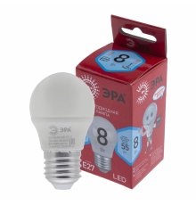 Лампа светодиодная Эра E27 8W 4000K LED P45-8W-840-E27 R Б0049645