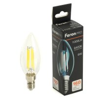 Светодиодная лампа Feron LB-1206 E14 6W 6400K 51246
