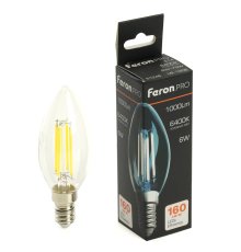 Светодиодная лампа Feron LB-1206 E14 6W 6400K 51246