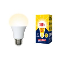 Лампа светодиодная (UL-00003787) Volpe E27 11W 3000K матовая LED-A60-11W/WW/E27/FR/NR