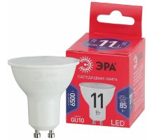 Лампа светодиодная Эра GU10 11W 6500K LED MR16-11W-865-GU10 R Б0045346