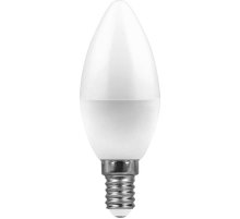 Лампа светодиодная Feron E14 11W 2700K Свеча Матовая LB-770 25941