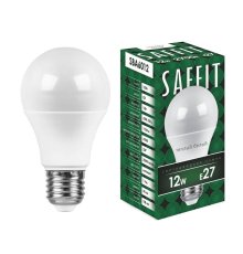 Лампа светодиодная Saffit SBA6012 шар E27 12W 2700K 55007