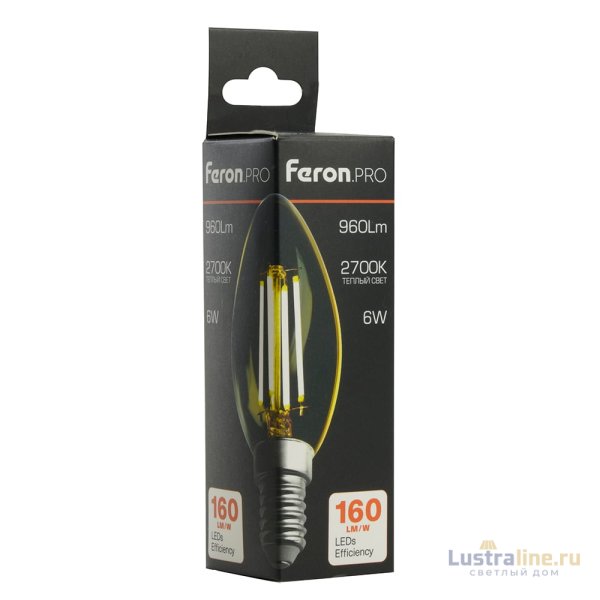 Светодиодная лампа Feron LB-1206 E14 6W 4000K 51245 Светодиодная лампа Feron LB-1206 E14 6W 4000K 51245