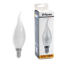 Лампа светодиодная Feron LB-718 Свеча на ветру E14 15 2700K 38260