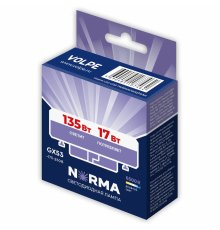 Лампа светодиодная Volpe Norma LED-GX53-17W/6500K/GX53/FR/NR UL-00011437
