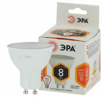 Лампа светодиодная Эра GU10 8W 2700K LED MR16-8W-827-GU10 Б0036728