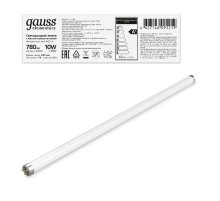 Лампа светодиодная Gauss G13 10W 4000K матовая 93020