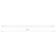 Светодиодная лампа Nowodvorski Tube Led Transparent T8 16W 3000K 7501