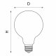 Лампа светодиодная Lightstar E27 8W 3000K 933302
