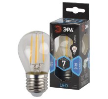 Лампа светодиодная Эра E27 7W 4000K F-LED P45-7W-840-E27 Б0027949