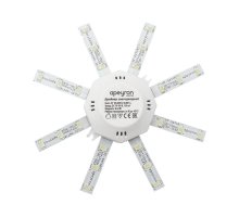 Комплект светодиодных линеек Apeyron Звездочка 220В 5730 8Вт 3000К IP30 12-16 Комплект светодиодных линеек Apeyron Звездочка 220В 5730 8Вт 3000К IP30 12-16