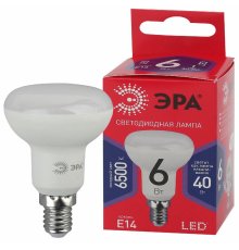 Лампа светодиодная Эра E14 6W 6500K LED R50-6W-865-E14 R Б0045335